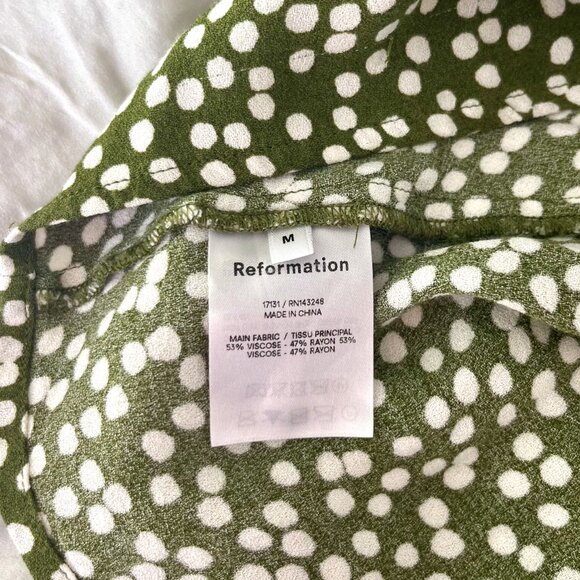 Reformation Polka Dot Mini Dress - Picture 8 of 8